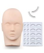 White Practice Lashes For Eyelashes Extension Training