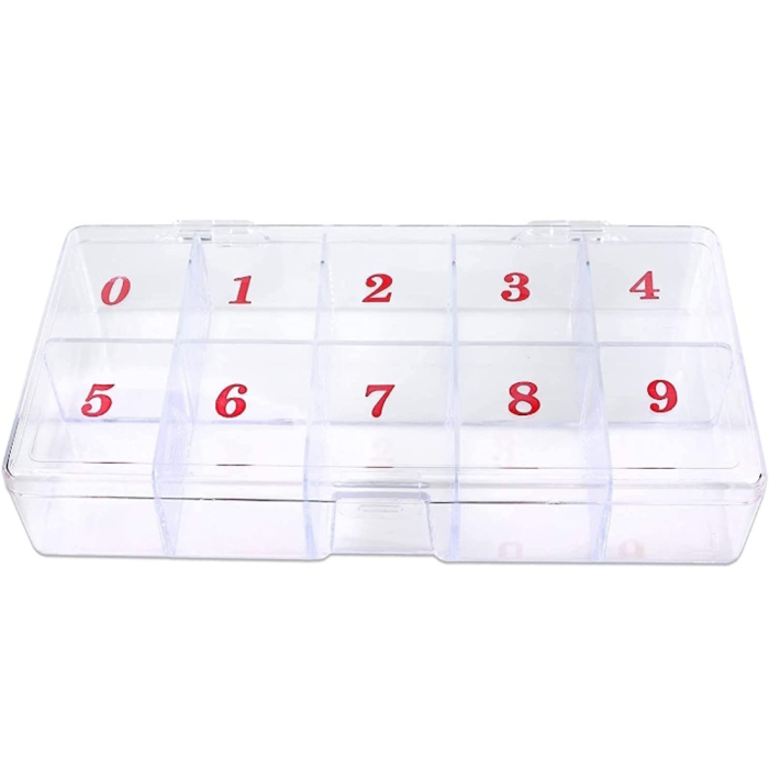 Empty Space Box For Nail Tips Storage Box