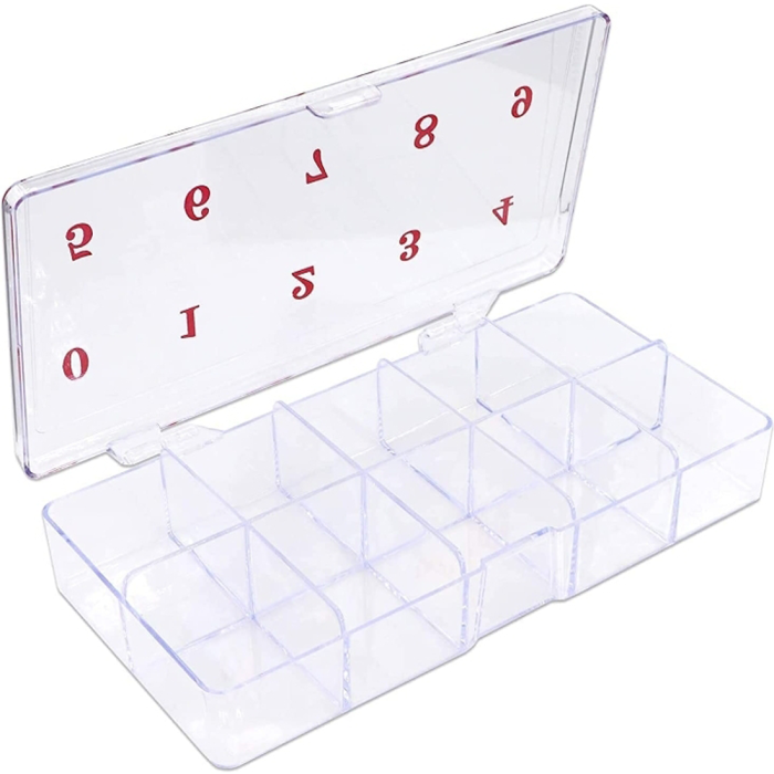Empty Space Box For Nail Tips Storage Box