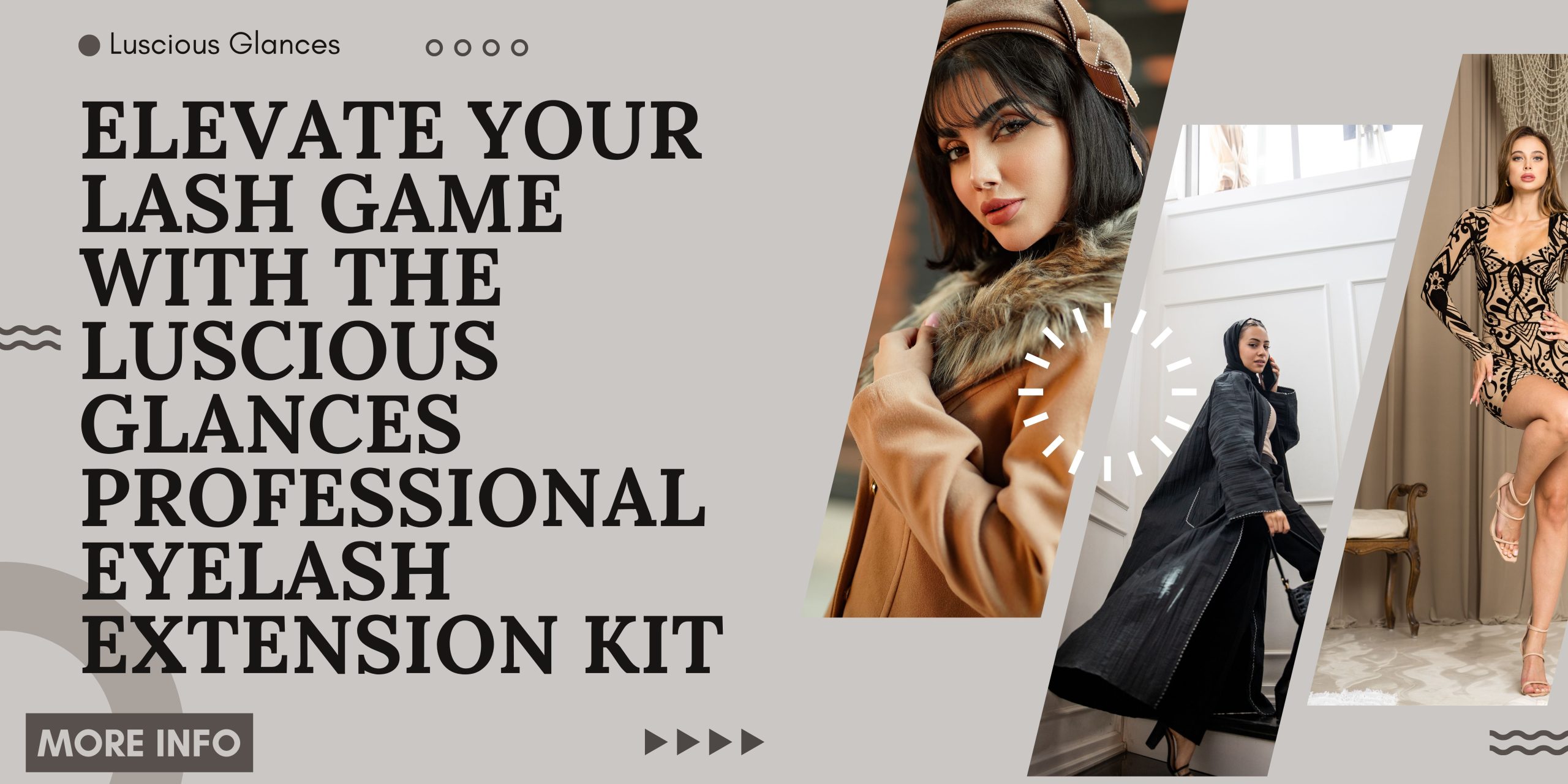 professional eyelash extension kit