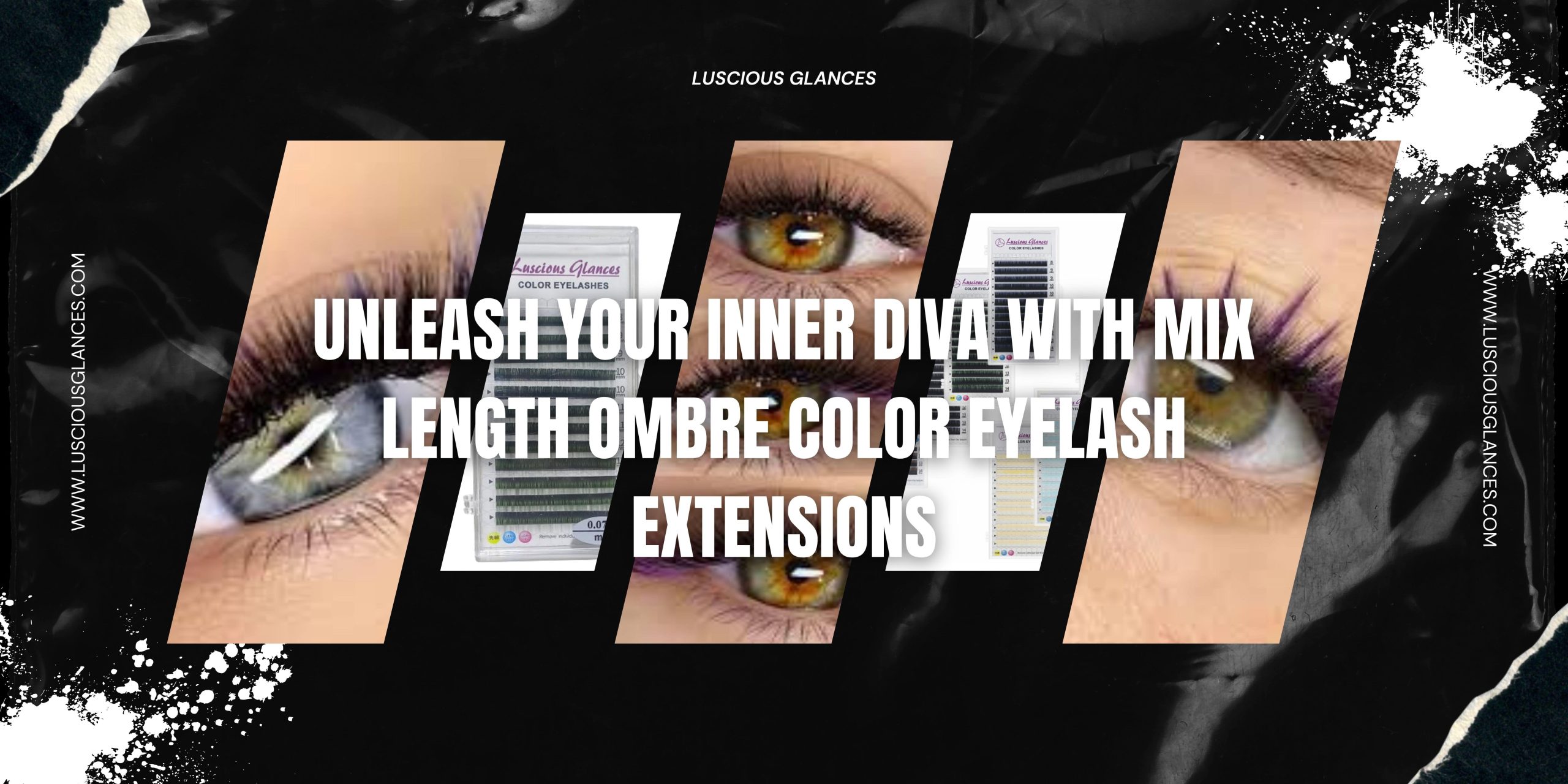 Ombre Color Eyelash Extension