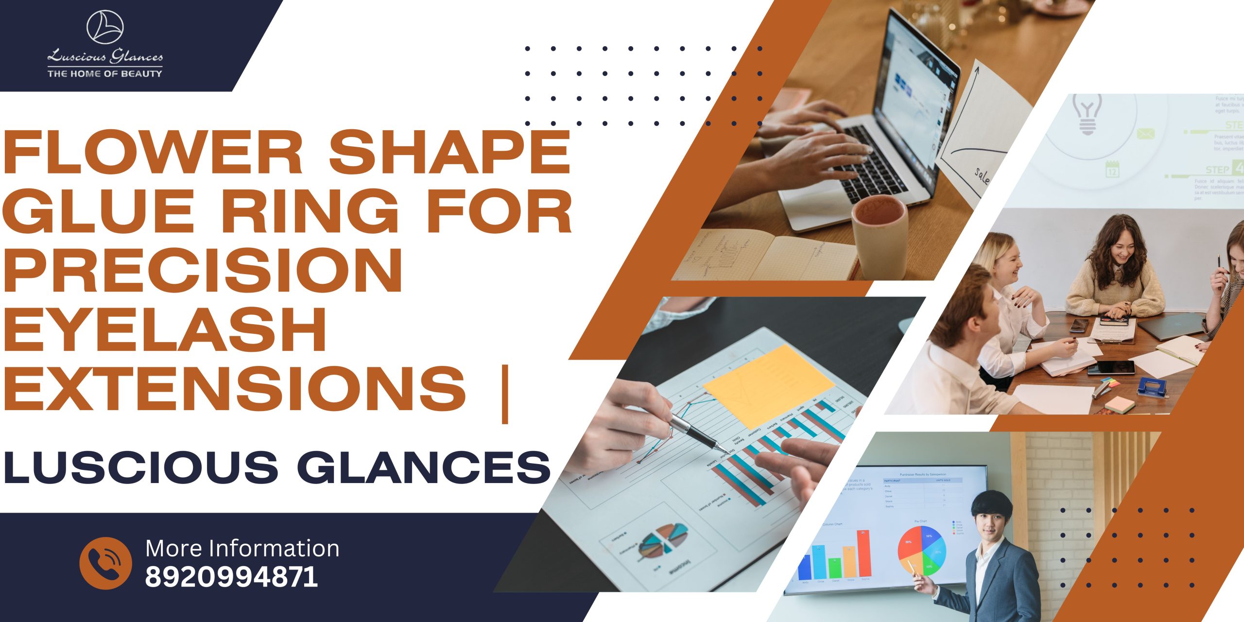 Flower Shape Glue Ring