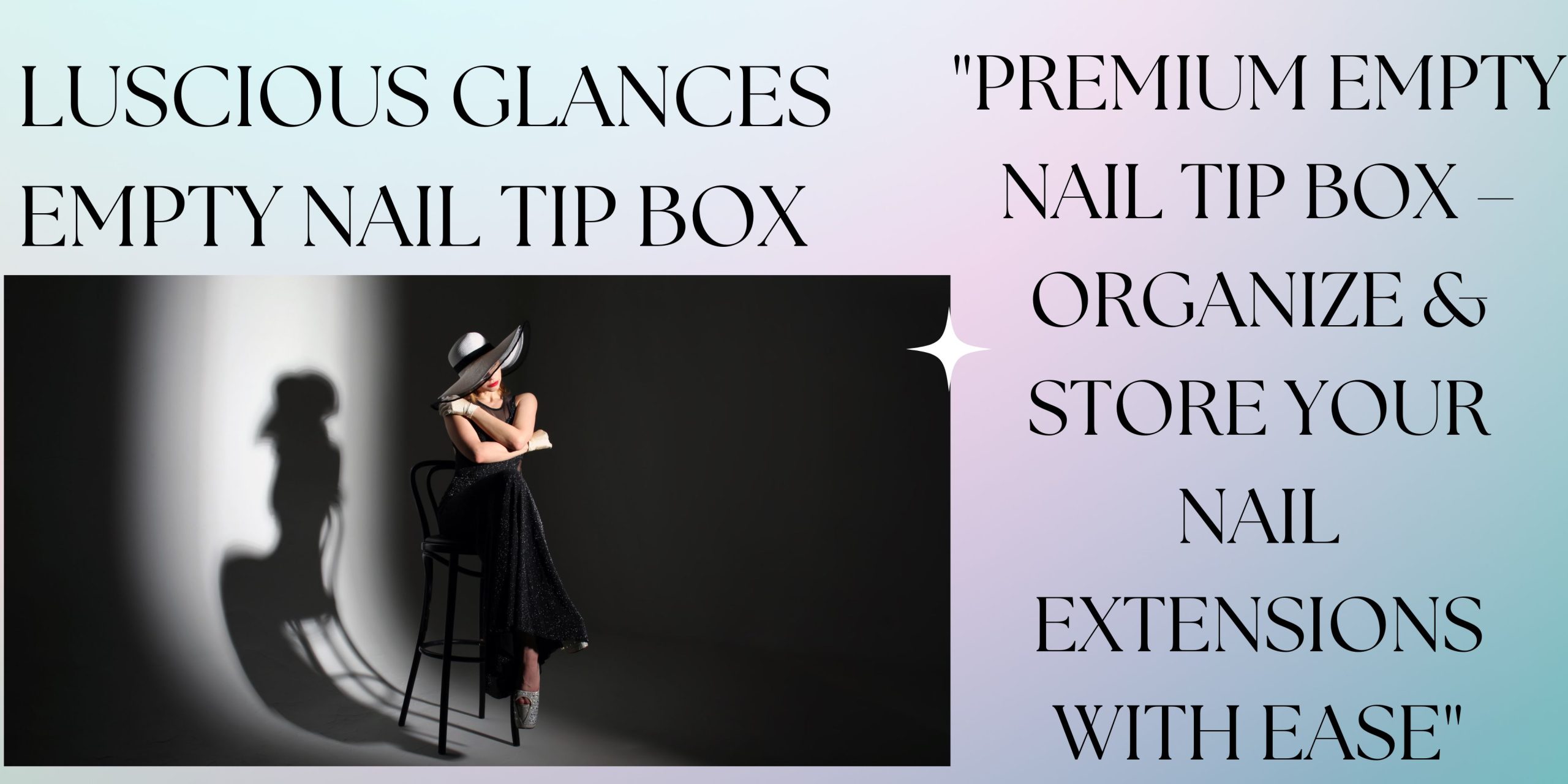 Empty Nail Tip Box