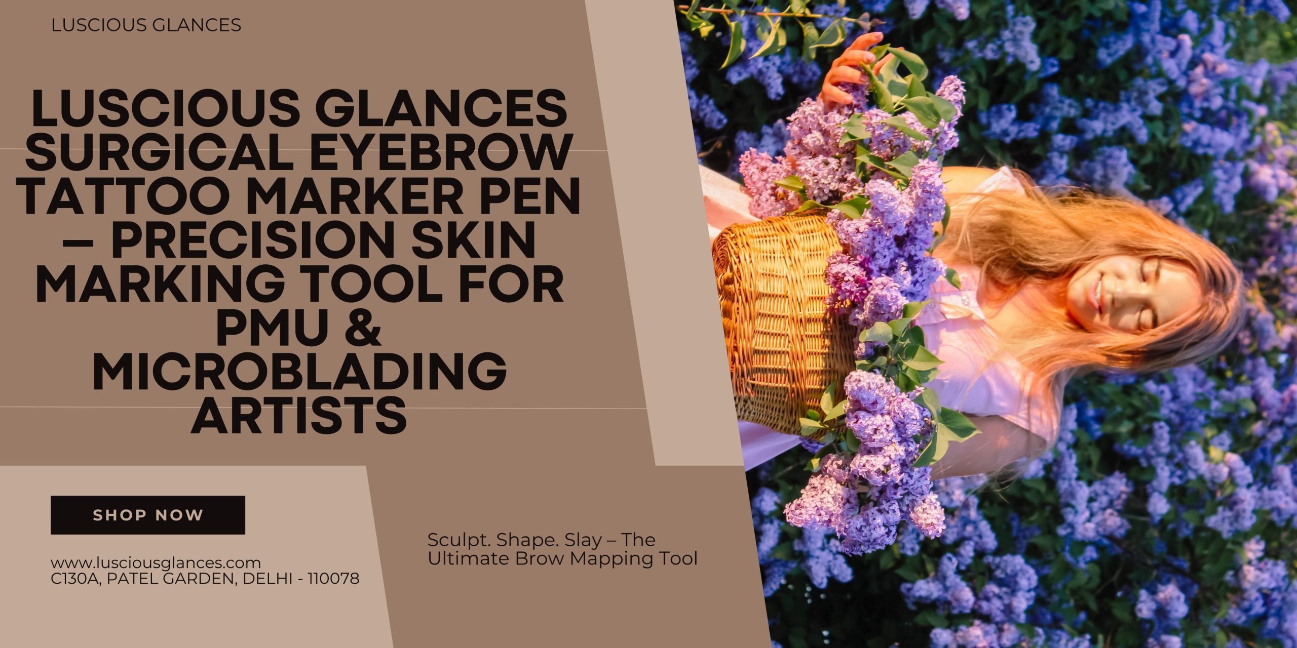 Eyebrow Tattoo Skin Marker Pen