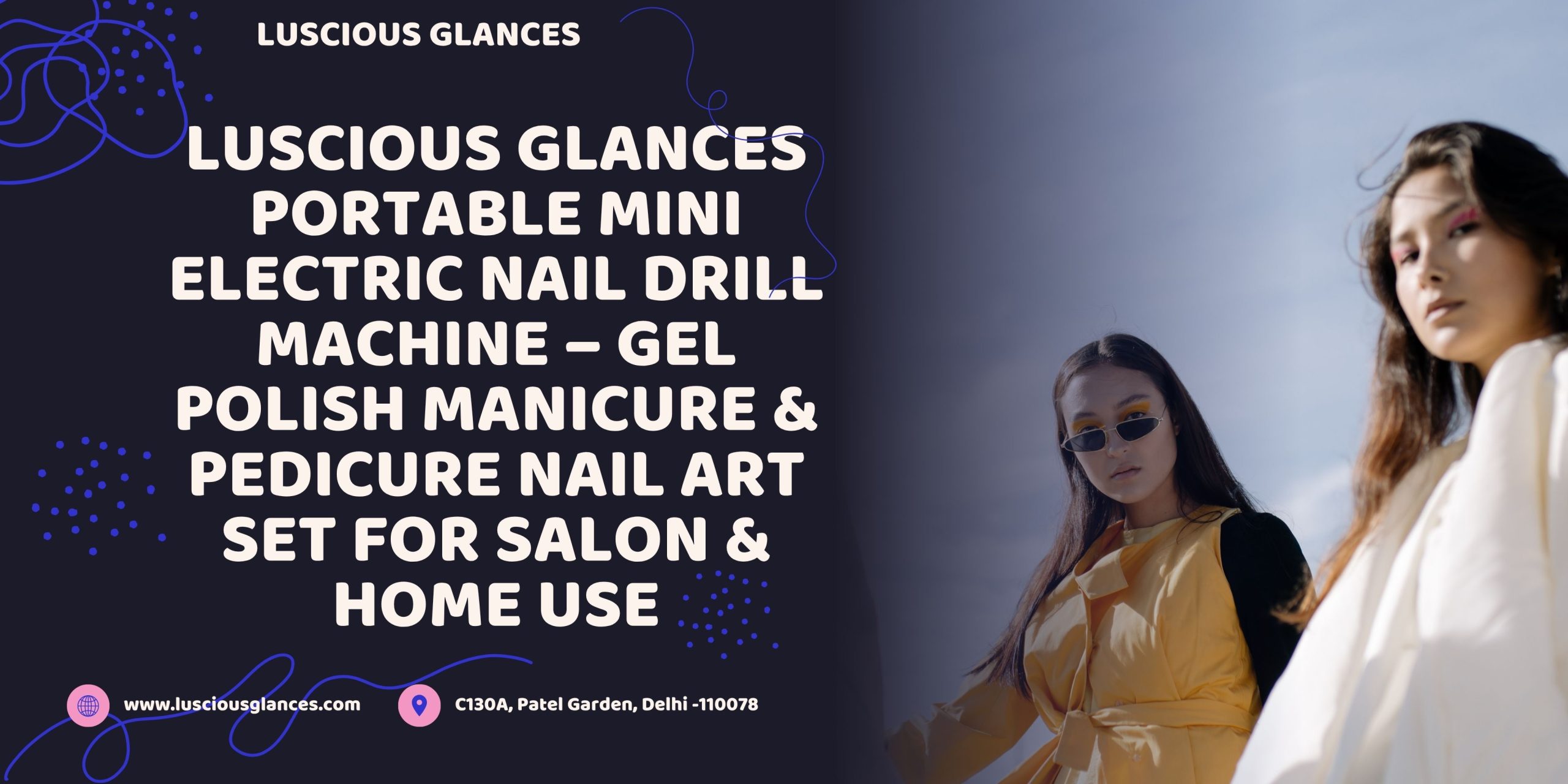 Portable Mini Nail Drill