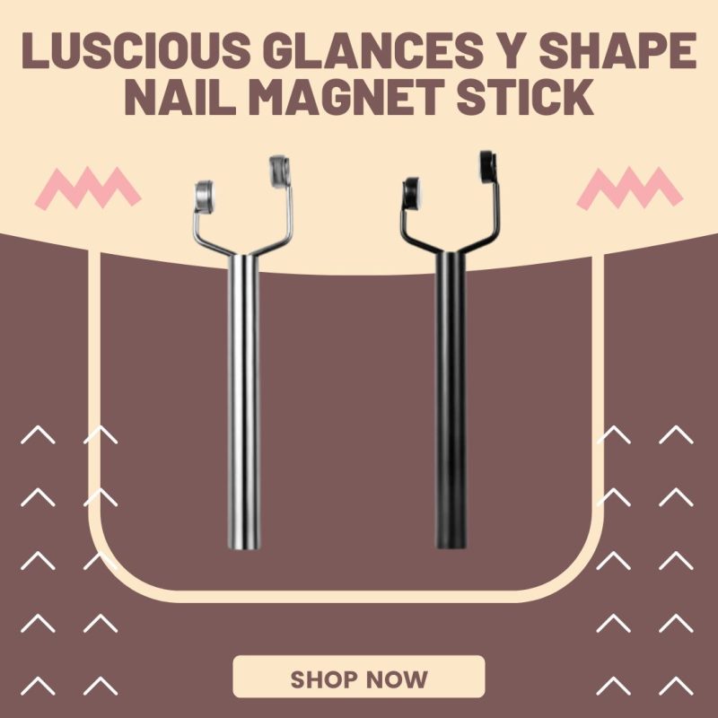 “Triple-Head Y-Shape Cat Eye Magnet Nail Tool – 3-in-1 Magnetic Heads for Gel Polish Effects”